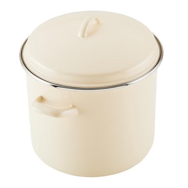 12-Quart Induction Enamel Stockpot with Lid - Image 2